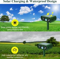 ULTRASONİK KEDİ, KÖPEK KOVUCU - SOLAR ENERGY