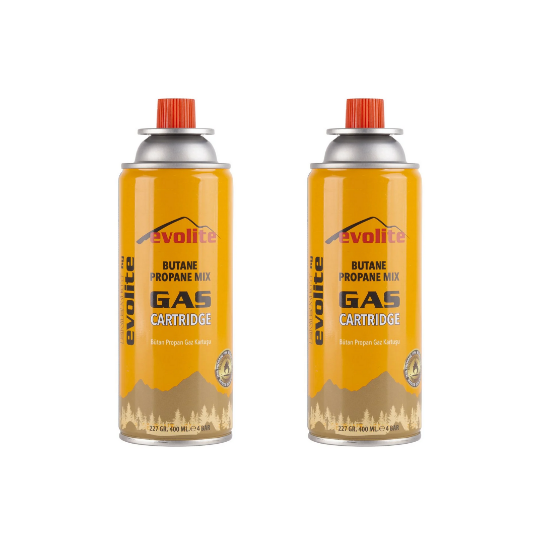 EVOLITE - GAZ KARTUŞU (VİDALI KARTUŞ) 2\'Lİ SET - 227 GR