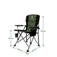 WINDCAMP LUX YEŞİL 4'LÜ KAMP SANDALYESİ